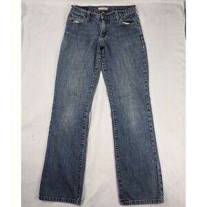 Levi's 550 Relaxed Boot Fit Jeans Womens Blue Cotton Blend Size 6 Long Red Tab R